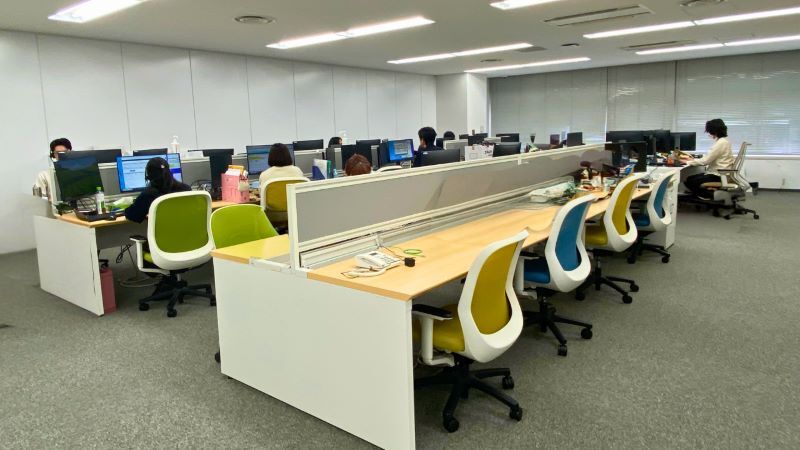 池袋オフィス 執務室内画像